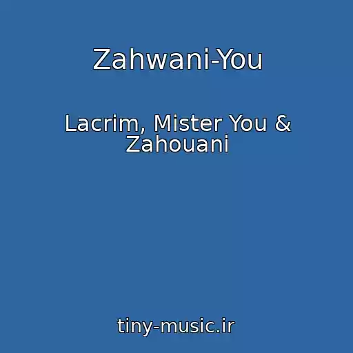 کاور آهنگ Zahwani-You از Lacrim, Mister You & Zahouani