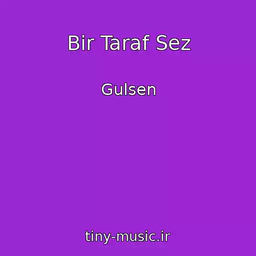 کاور آهنگ Bir Taraf Sez از Gulsen