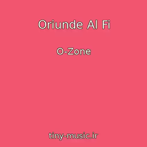کاور آهنگ Oriunde Al Fi از O-Zone