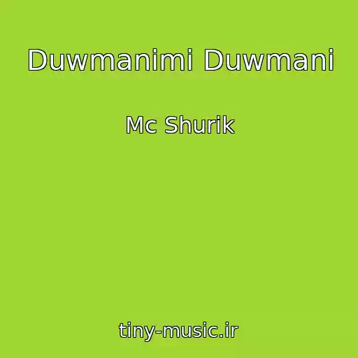 کاور آهنگ Duwmanimi Duwmani از Mc Shurik