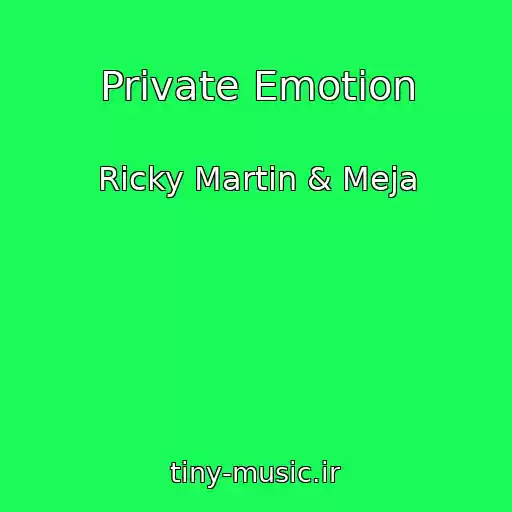 کاور آهنگ Private Emotion از Ricky Martin & Meja