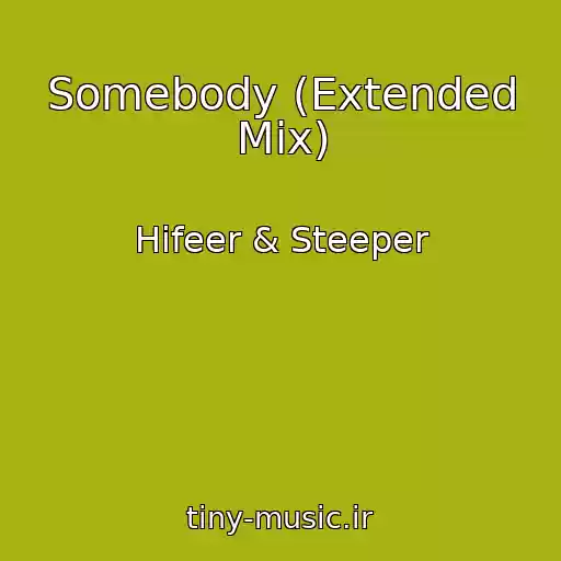 کاور آهنگ Somebody (Extended Mix) از Hifeer & Steeper