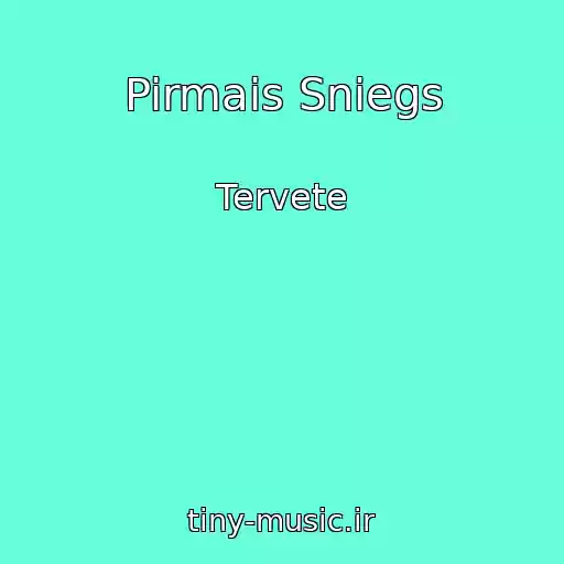 کاور آهنگ Pirmais Sniegs از Tervete