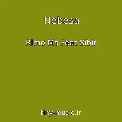 کاور آهنگ Nebesa از Rimo Ms Feat Sibir