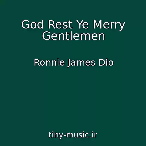 کاور آهنگ God Rest Ye Merry Gentlemen از Ronnie James Dio