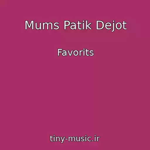 کاور آهنگ Mums Patik Dejot از Favorits