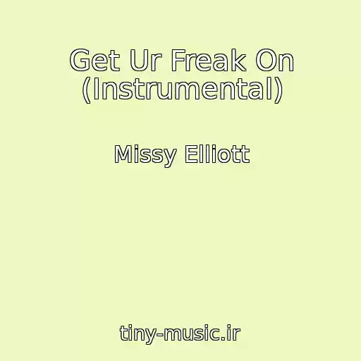 کاور آهنگ Get Ur Freak On (Instrumental) از Missy Elliott