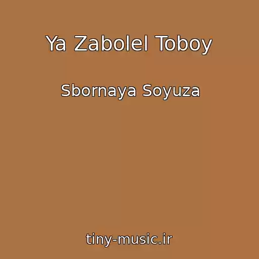 کاور آهنگ Ya Zabolel Toboy از Sbornaya Soyuza