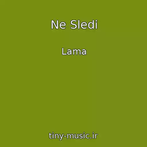 کاور آهنگ Ne Sledi از Lama