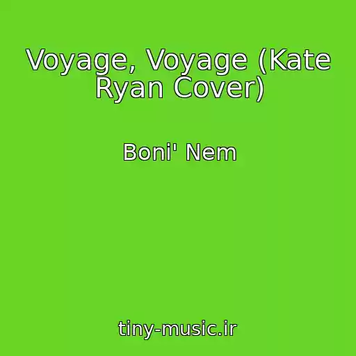 کاور آهنگ Voyage, Voyage (Kate Ryan Cover) از Boni' Nem