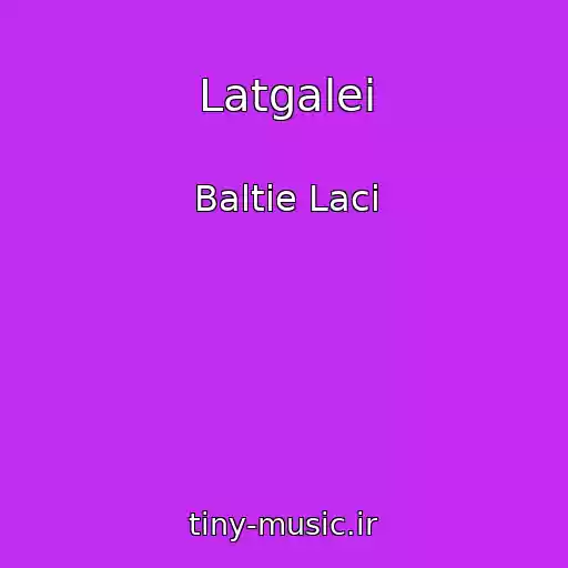 کاور آهنگ Latgalei از Baltie Laci