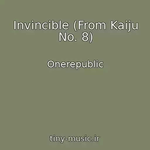 کاور آهنگ Invincible (From Kaiju No. 8) از Onerepublic
