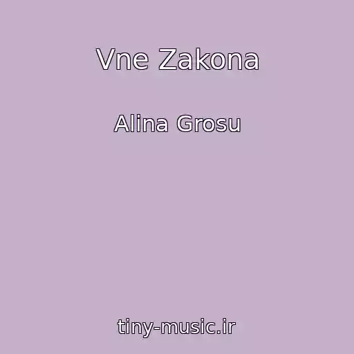 کاور آهنگ Vne Zakona از Alina Grosu