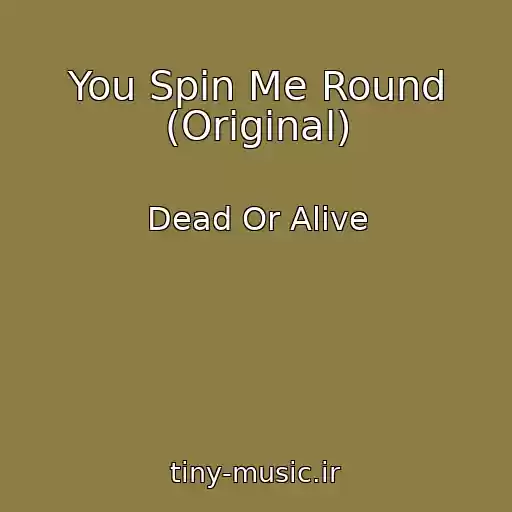 کاور آهنگ You Spin Me Round (Original) از Dead Or Alive