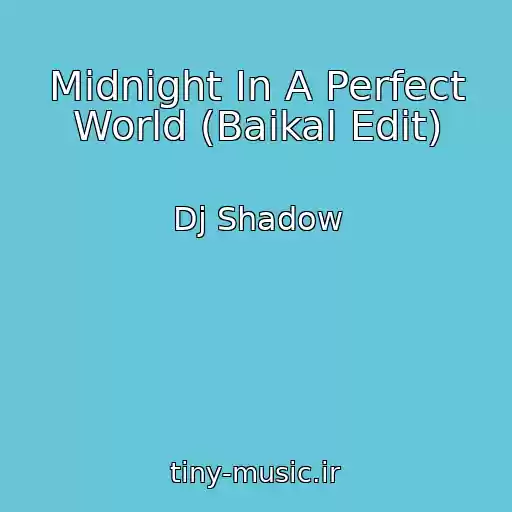 کاور آهنگ Midnight In A Perfect World (Baikal Edit) از Dj Shadow