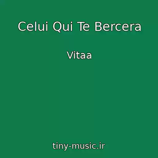 کاور آهنگ Celui Qui Te Bercera از Vitaa