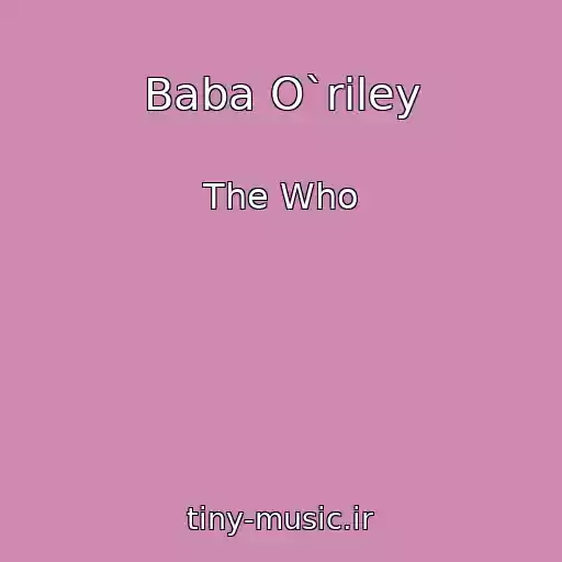 کاور آهنگ Baba O`riley از The Who