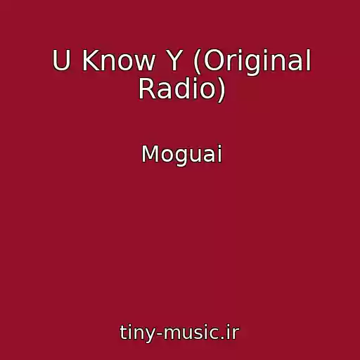 کاور آهنگ U Know Y (Original Radio) از Moguai