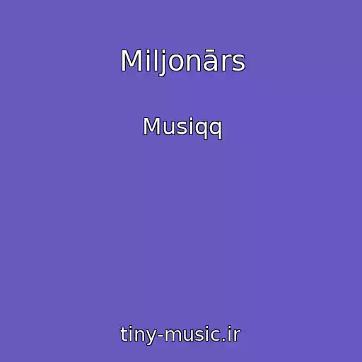 کاور آهنگ Miljonārs از Musiqq