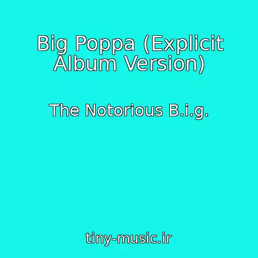 کاور آهنگ Big Poppa (Explicit Album Version) از The Notorious B.i.g.