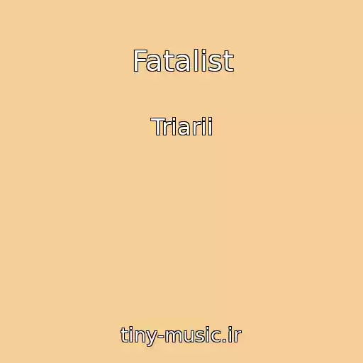 کاور آهنگ Fatalist از Triarii