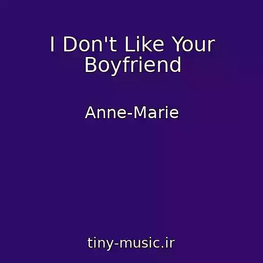 کاور آهنگ I Don't Like Your Boyfriend از Anne-Marie