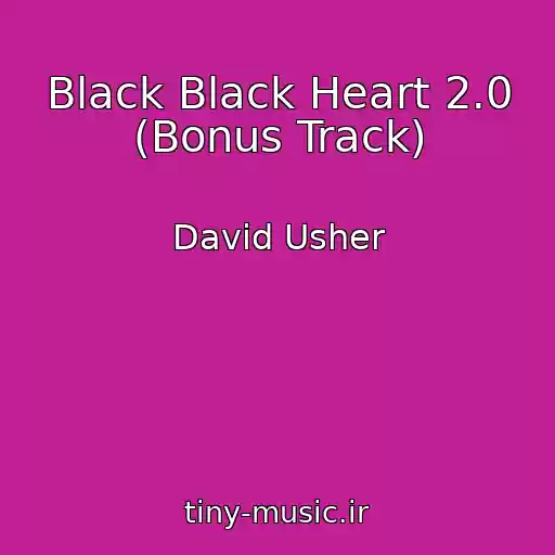 کاور آهنگ Black Black Heart 2.0 (Bonus Track) از David Usher