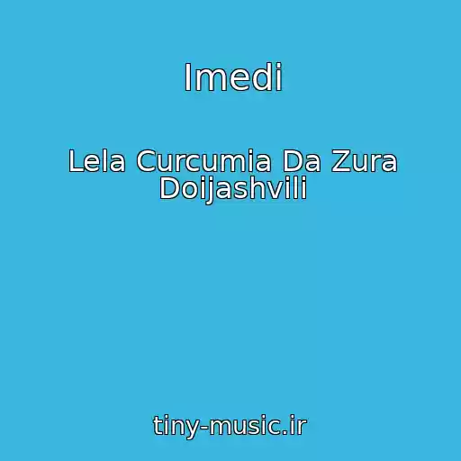کاور آهنگ Imedi از Lela Curcumia Da Zura Doijashvili