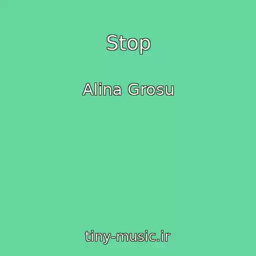 کاور آهنگ Stop از Alina Grosu