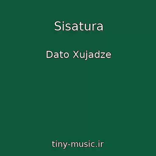 کاور آهنگ Sisatura از Dato Xujadze