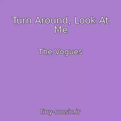 کاور آهنگ Turn Around, Look At Me از The Vogues