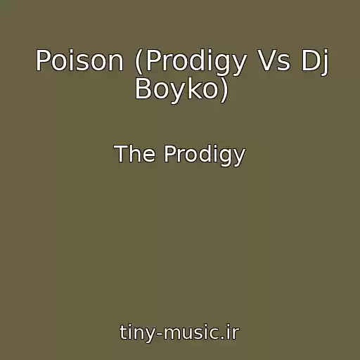 کاور آهنگ Poison (Prodigy Vs Dj Boyko) از The Prodigy