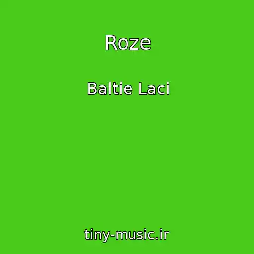 کاور آهنگ Roze از Baltie Laci