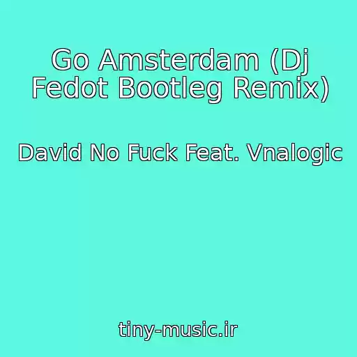 کاور آهنگ Go Amsterdam (Dj Fedot Bootleg Remix) از David No Fuck Feat. Vnalogic
