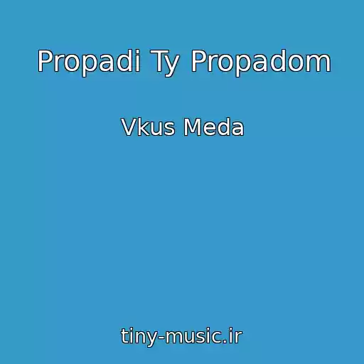 کاور آهنگ Propadi Ty Propadom از Vkus Meda