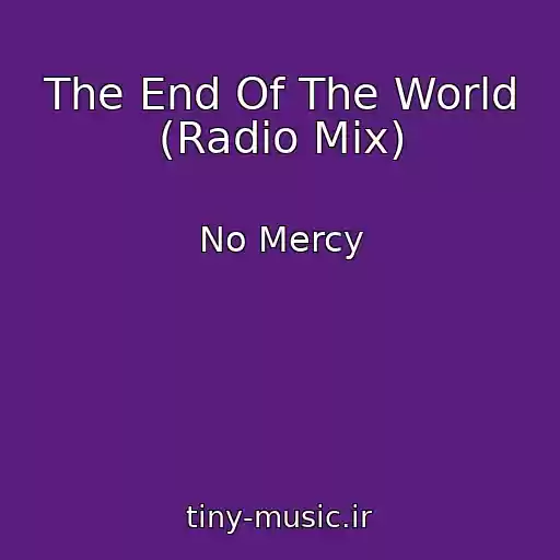 کاور آهنگ The End Of The World (Radio Mix) از No Mercy
