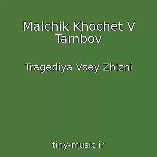 کاور آهنگ Malchik Khochet V Tambov از Tragediya Vsey Zhizni