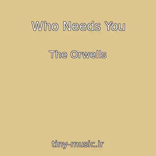 کاور آهنگ Who Needs You از The Orwells