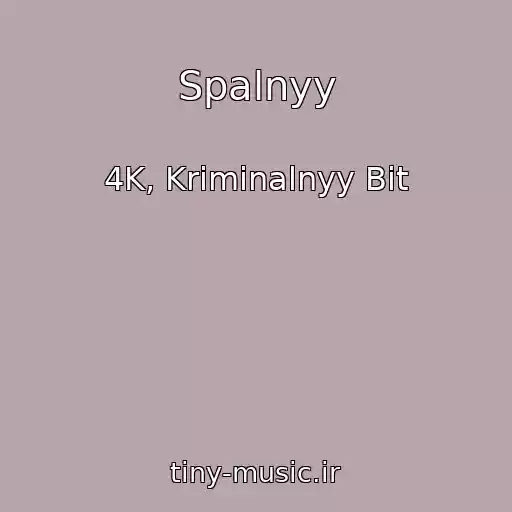 کاور آهنگ Spalnyy از 4K, Kriminalnyy Bit