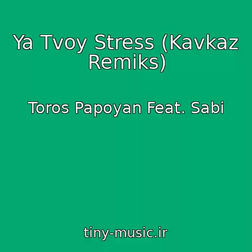 کاور آهنگ Ya Tvoy Stress (Kavkaz Remiks) از Toros Papoyan Feat. Sabi