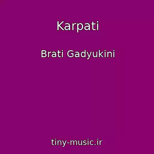 کاور آهنگ Karpati از Brati Gadyukіni