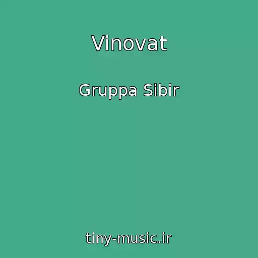 کاور آهنگ Vinovat از Gruppa Sibir