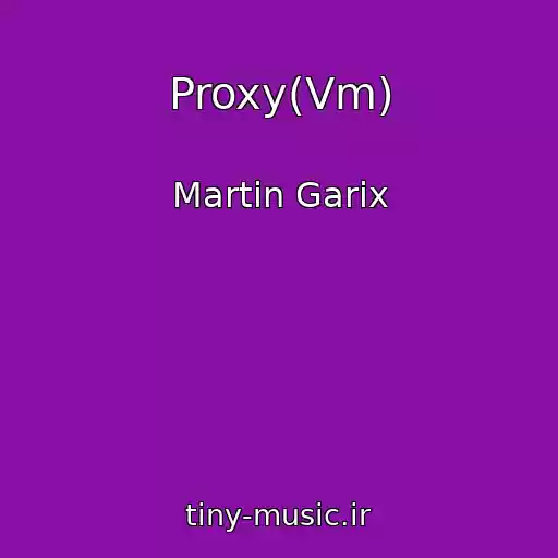کاور آهنگ Proxy(Vm) از Martin Garix