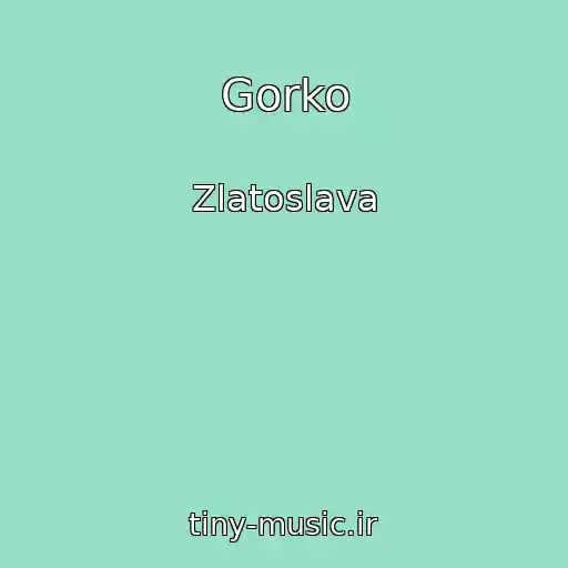 کاور آهنگ Gorko از Zlatoslava