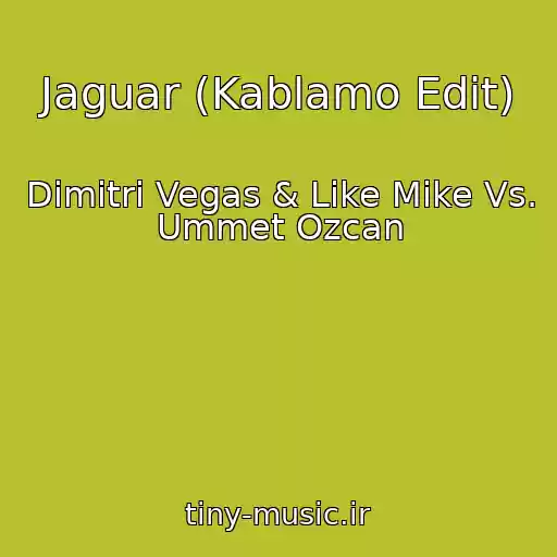 کاور آهنگ Jaguar (Kablamo Edit) از Dimitri Vegas & Like Mike Vs. Ummet Ozcan
