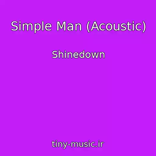 کاور آهنگ Simple Man (Acoustic) از Shinedown