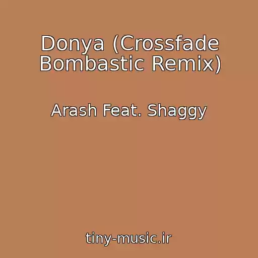 کاور آهنگ Donya (Crossfade Bombastic Remix) از Arash Feat. Shaggy