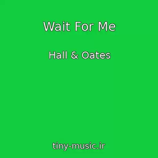 کاور آهنگ Wait For Me از Hall & Oates