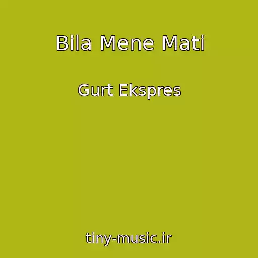 کاور آهنگ Bila Mene Mati از Gurt Ekspres