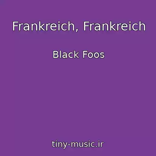 کاور آهنگ Frankreich, Frankreich از Black Foos